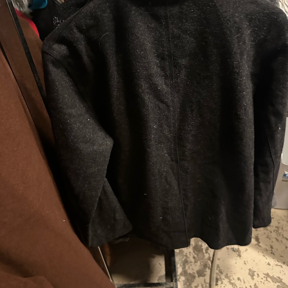 Jones‎ New York Charcoal Wool Jacket - Picture 3 of 3